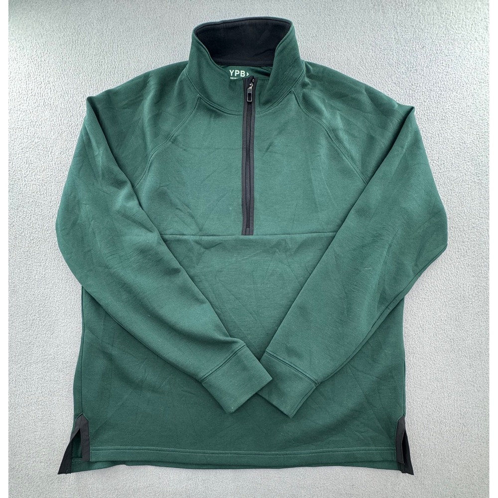 YPB Abercrombie Quarter Zip Pullover L Activewear Outdoor Training Gym Sporty
